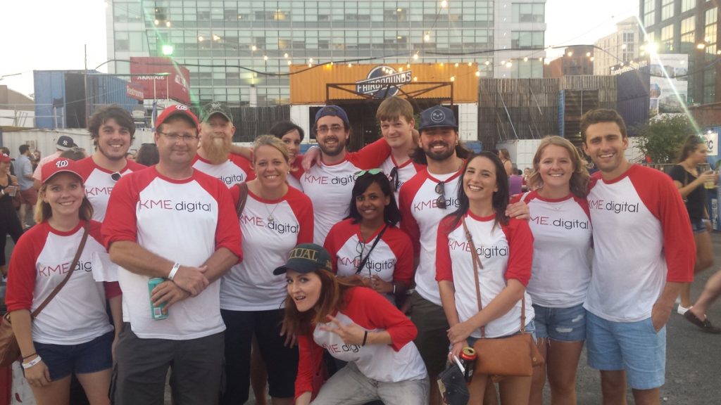 KME.digital at the Nationals Game