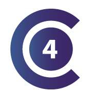 Graphic of the number 4