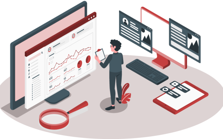 Washington DC web development company illustration