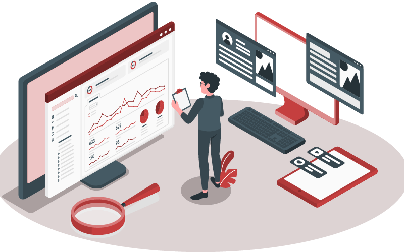 Washington DC web development company illustration