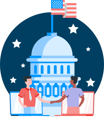 Gov Building Graphic