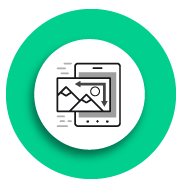 Image icon on a device