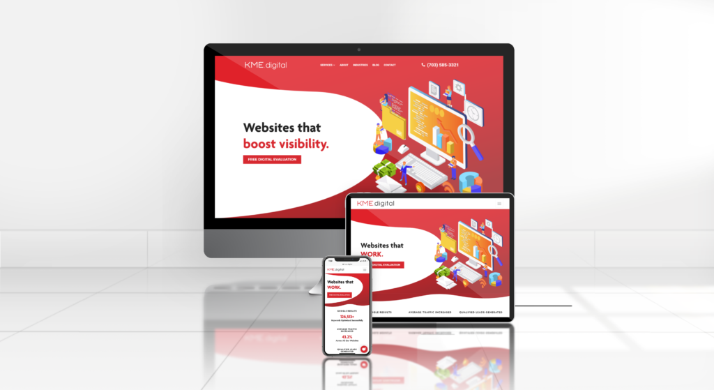 Digital Marketing Agency in Fairfax VA's newly redesigned website