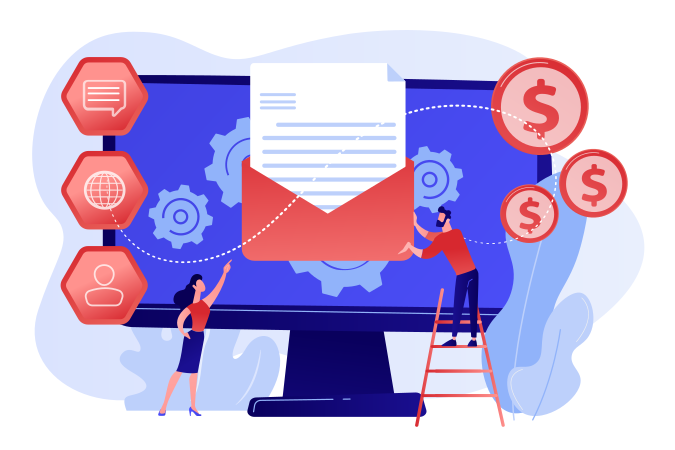 Email Marketing illustration