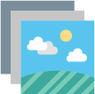 Cartoony landscape