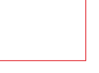 Red line at a 90 degree angle