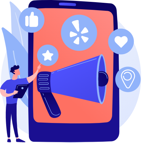 Yelp Advertising Graphic